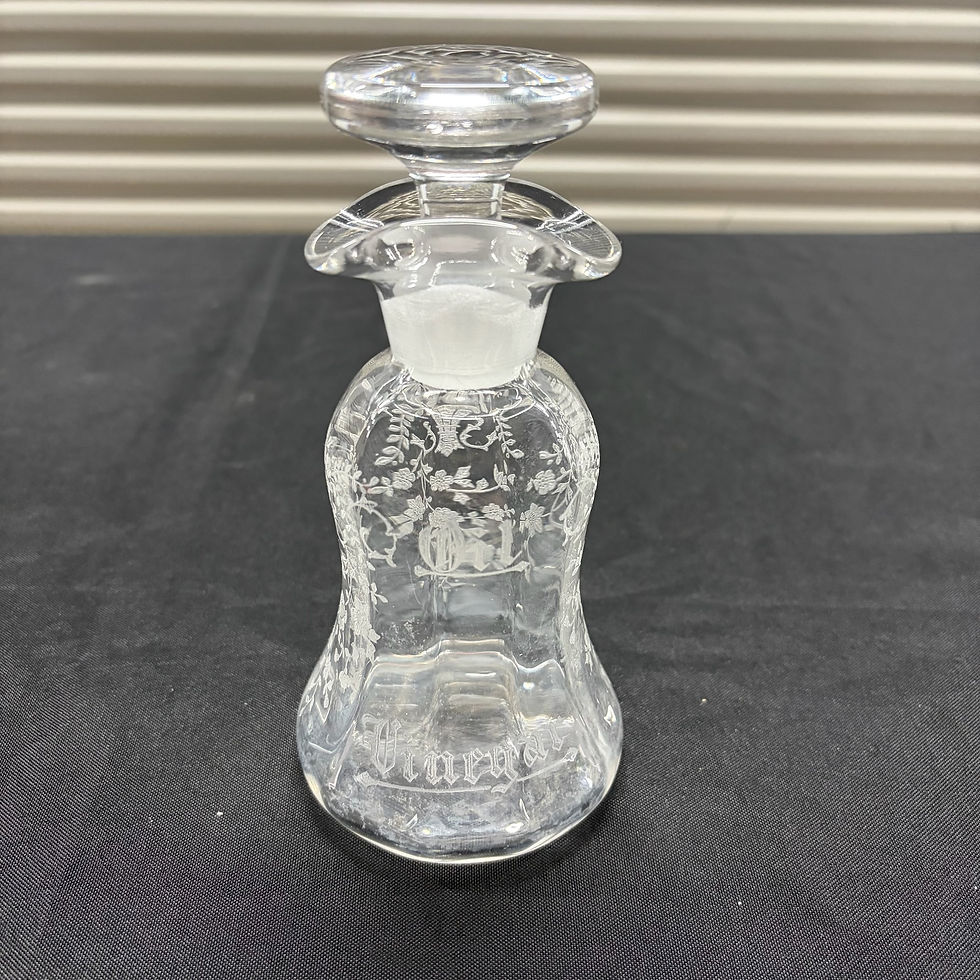 Thumbnail: Etched Vinegar Cruet