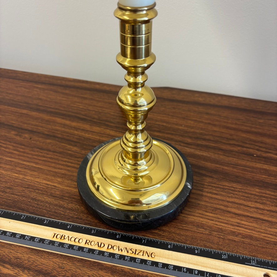 Thumbnail: Marble and Brass Lamp