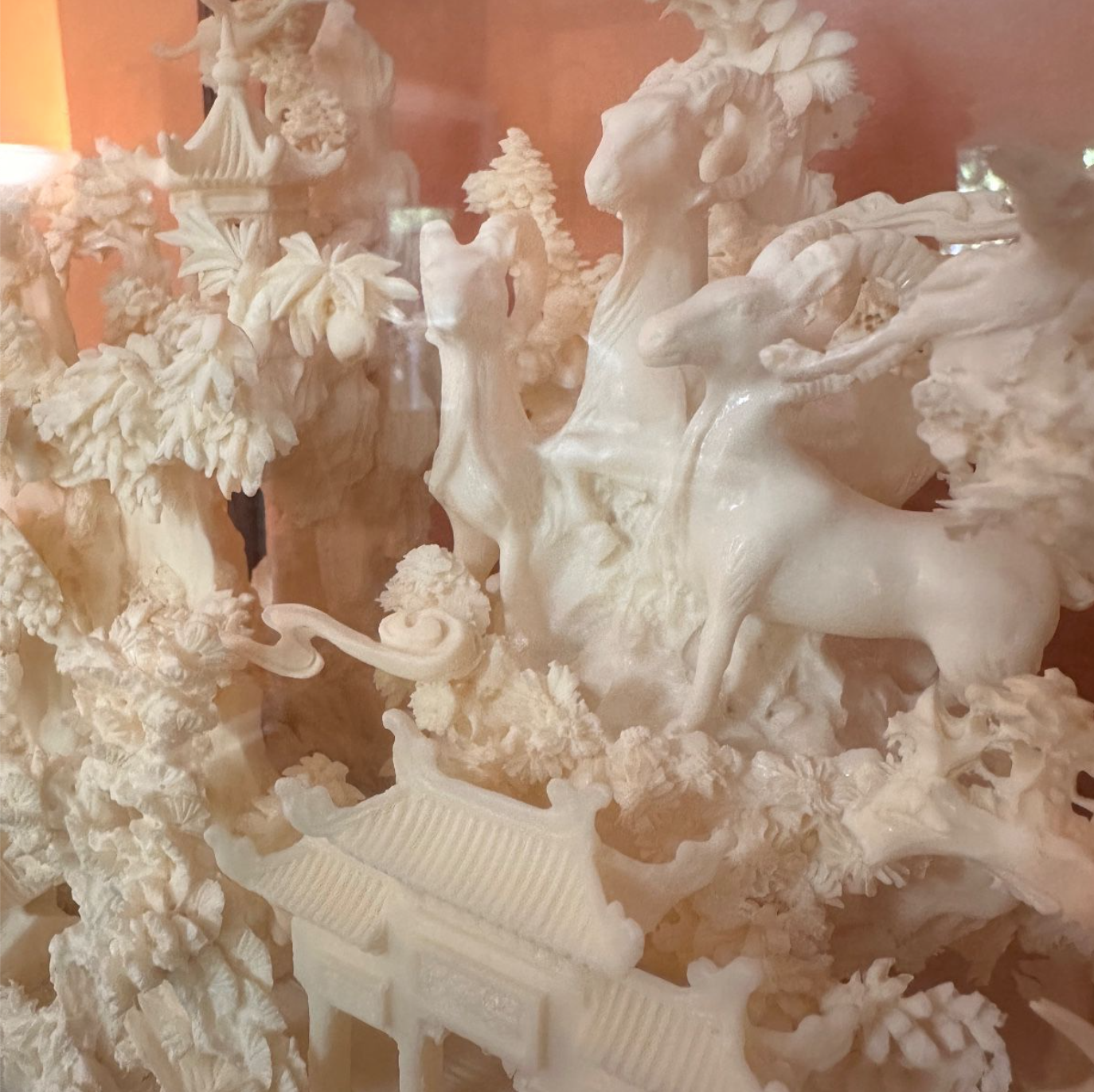 Resin and Bone Sculpture
