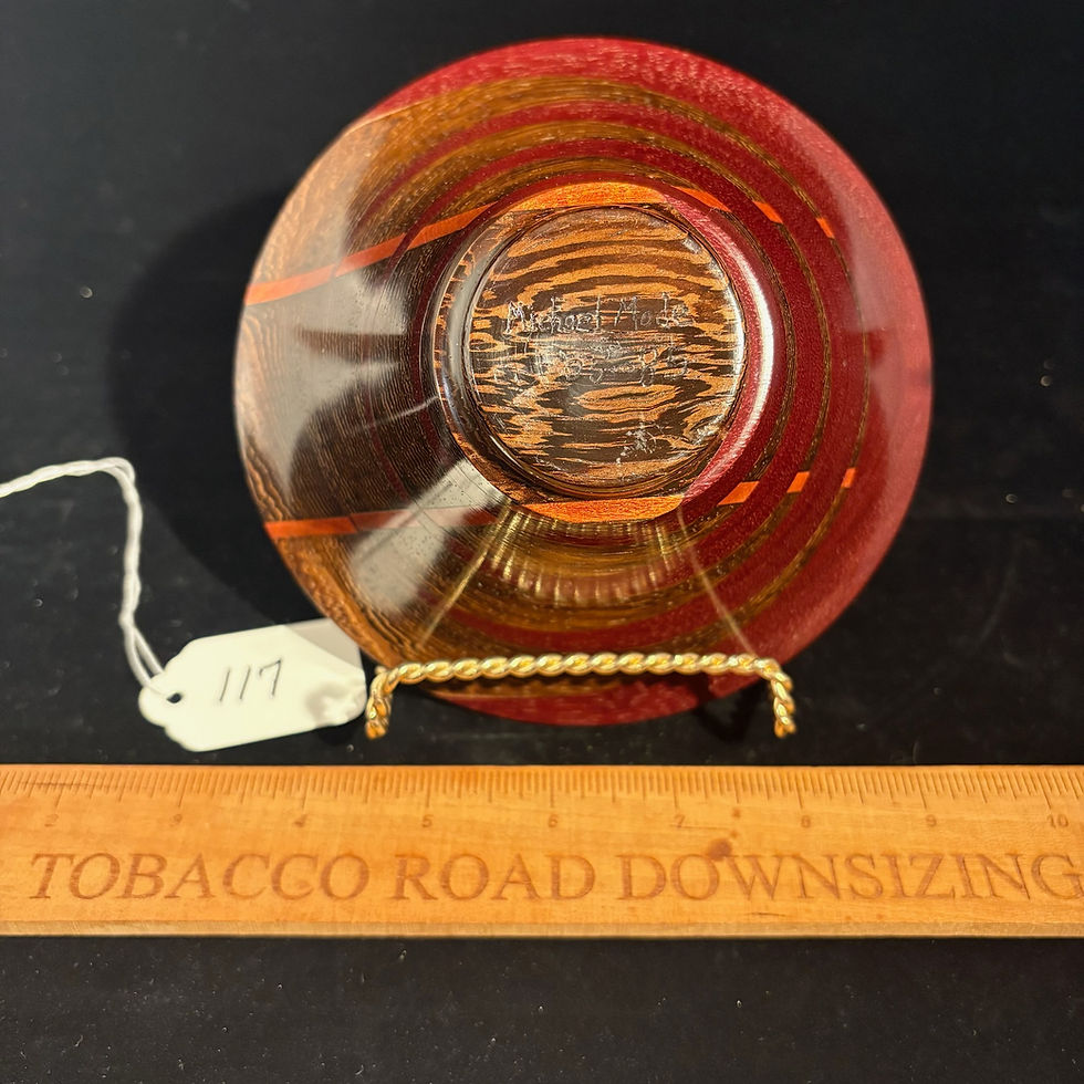 Thumbnail: Turned Wooden Bowl