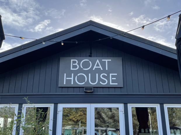 Dibond gevelbord BoatHouse Vinkeveen