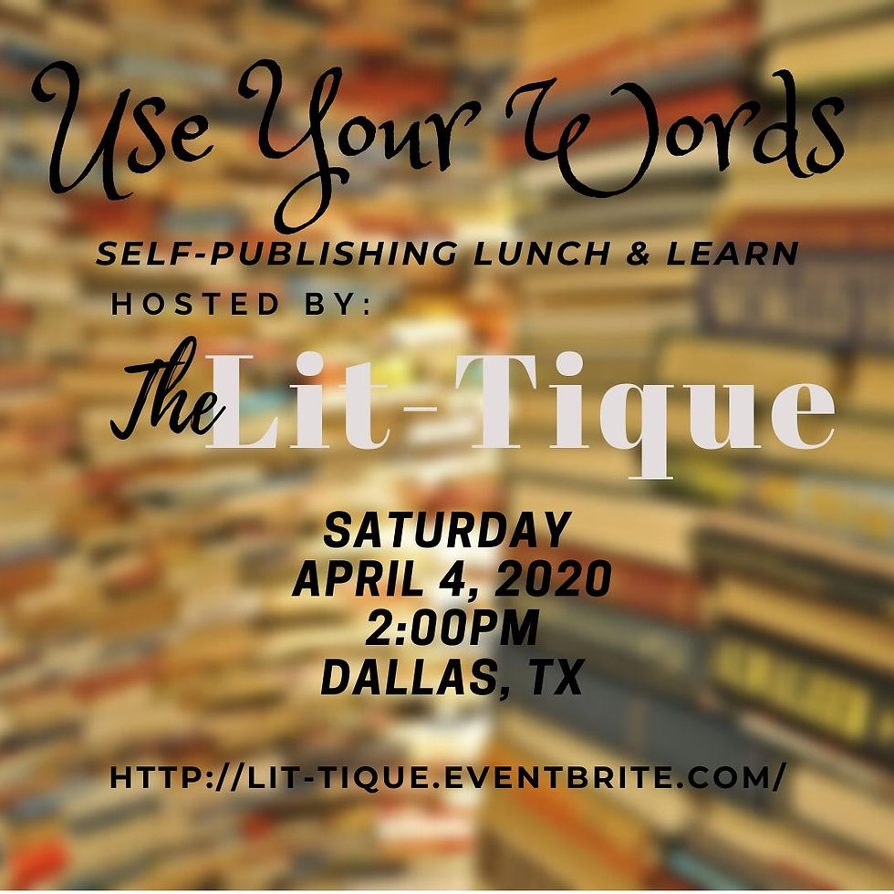 Use Your Words Lunch & Learn (Dallas)
