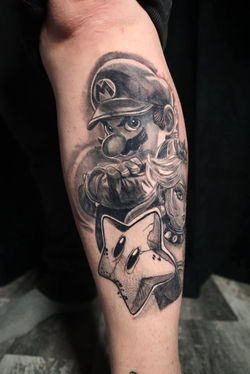 Mario Tattoo
