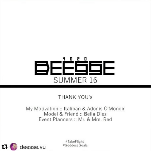 Nicki Minaj Arrive's & Supports Deesse For her Fashion Show.