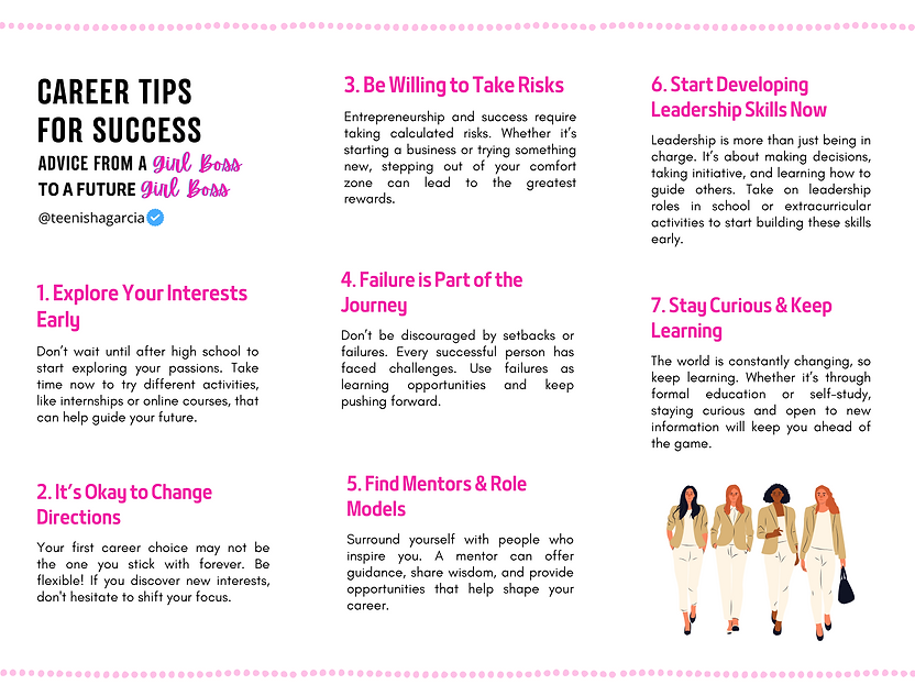 Career tips for Success