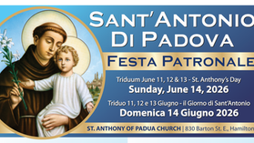 Sant' Antonio Di Padova Festa Patronale June 14