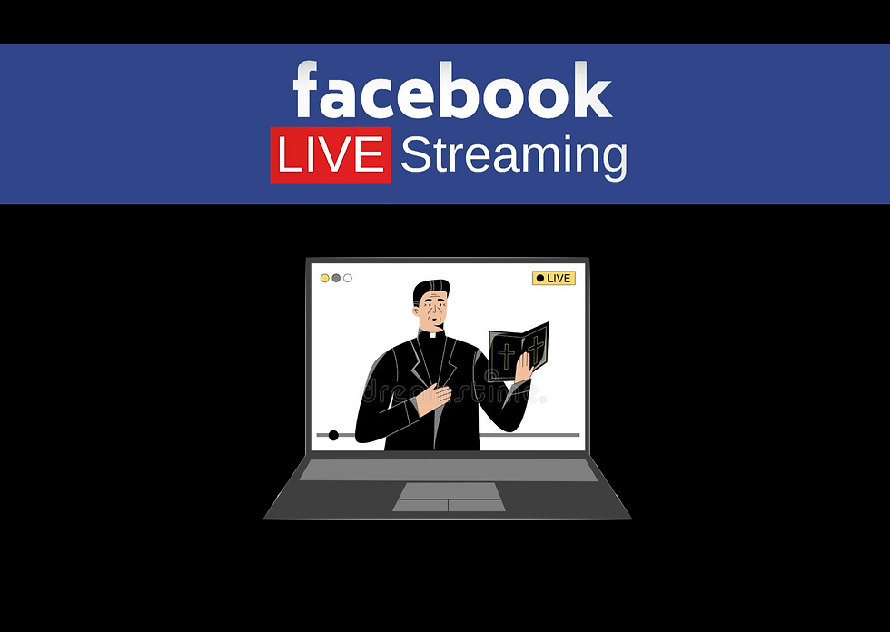 LIVE FACEBOOK VIRTUAL MASSES