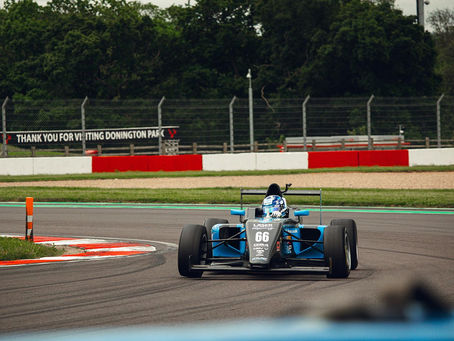 Chloe Grant shows improved performance at Donington Park