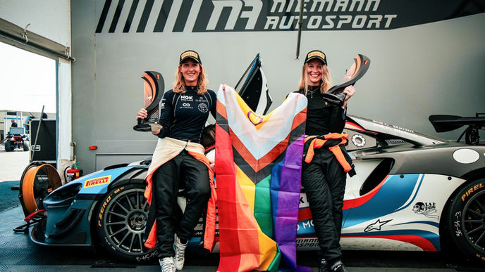 Charlie Martin and Emily Bishop claim first McLaren Trophy class victory at Spa-Francorchamps