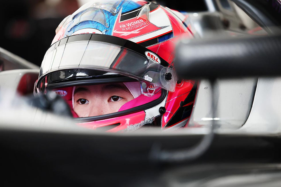 Abbi Pulling, Rodin Motorsport, British F4, 2024 Donington Park