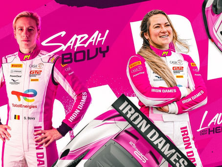 Laura van den Hengel and Sarah Bovy team up for Iron Dames new all-female line up in GT2 Europe