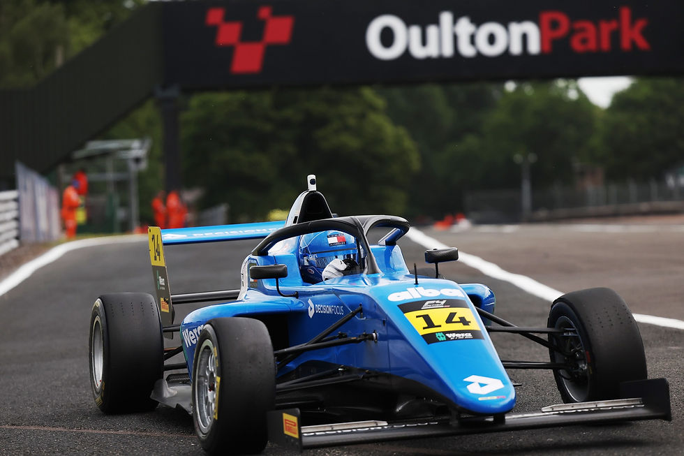 Alba Larsen, Rodin Chris Dittmann Racing, British F4, 2025 Oulton Park
