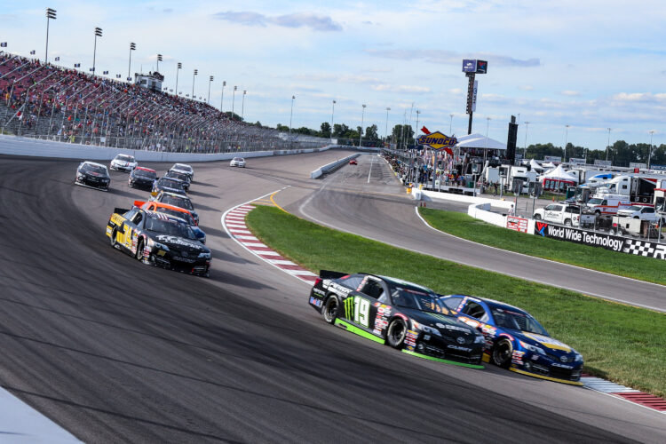 Deegan takes 9th after strong race at Gateway