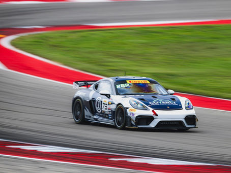 GT4 America: Kellymoss' Erika Hoffmann charges to P4, Unser and Freiberg finish P6 at COTA
