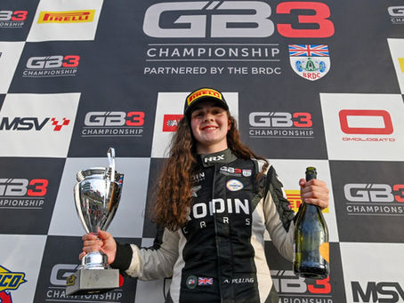 Abbi Pulling continues with Rodin Motorsport for 2026 GB3 season