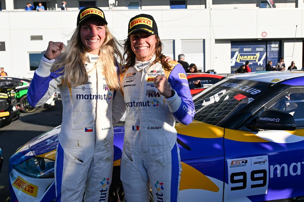 Cindy Gudet and Gabriela Jílková, Matmut Evolution Toyota, GT4 European Championship 2025