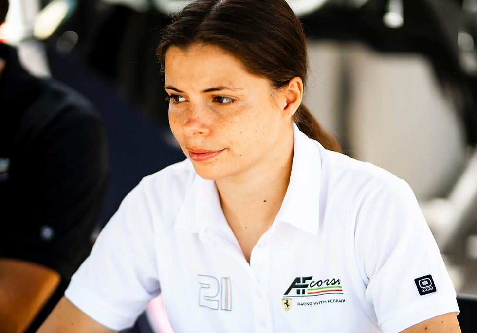 Lilou Wadoux extends Ferrari factory contract