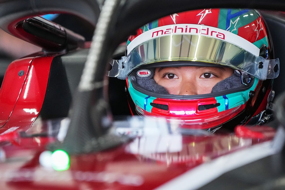 Chloe Chambers tops timesheets in Formula E’s women’s test