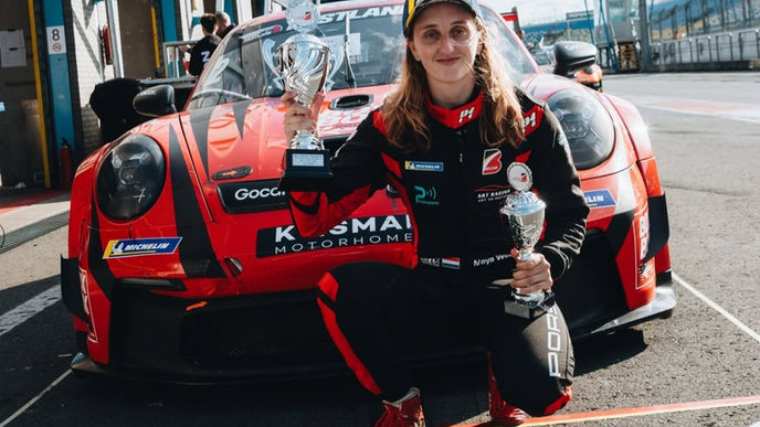 Maya Weug returns to Belcar Endurance Series podium with runner-up finish in Assen