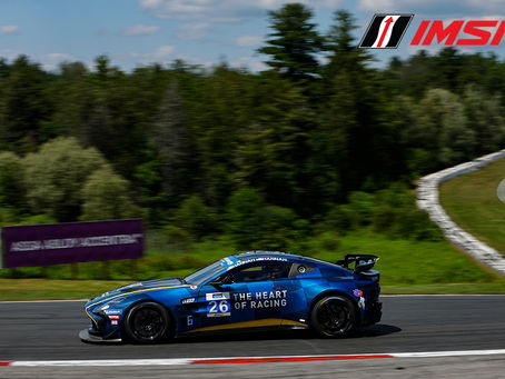 Heart of Racing secure second overall pole position, but forced to recover after opening lap contact at CTMP