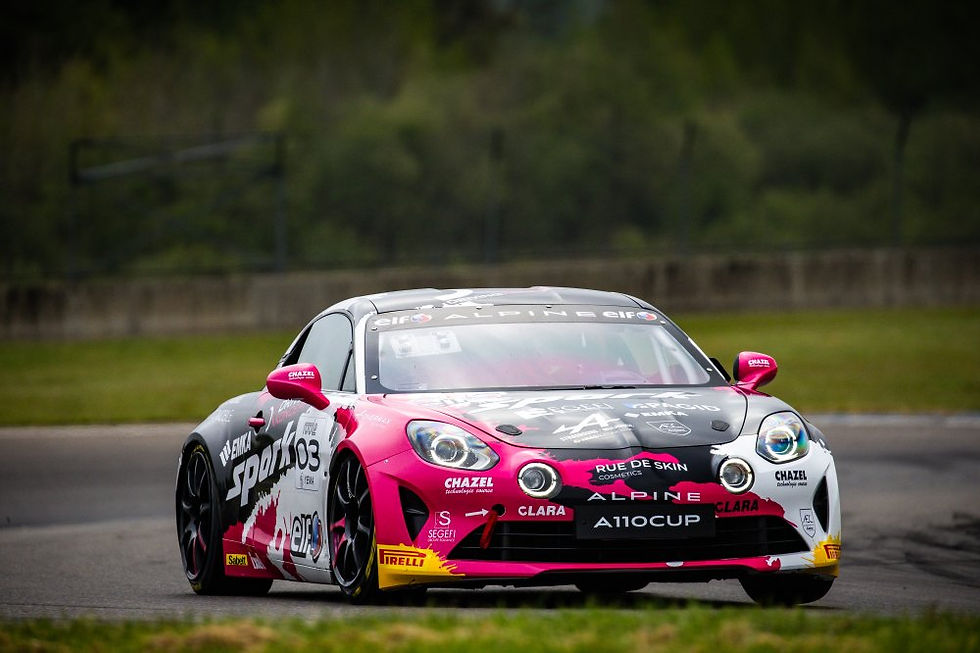 Gosia Rdest makes stellar return to racing with double podium in Nogaro