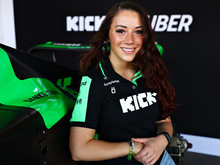 Carrie Schreiner becomes Sauber F1 Team Brand Ambassador