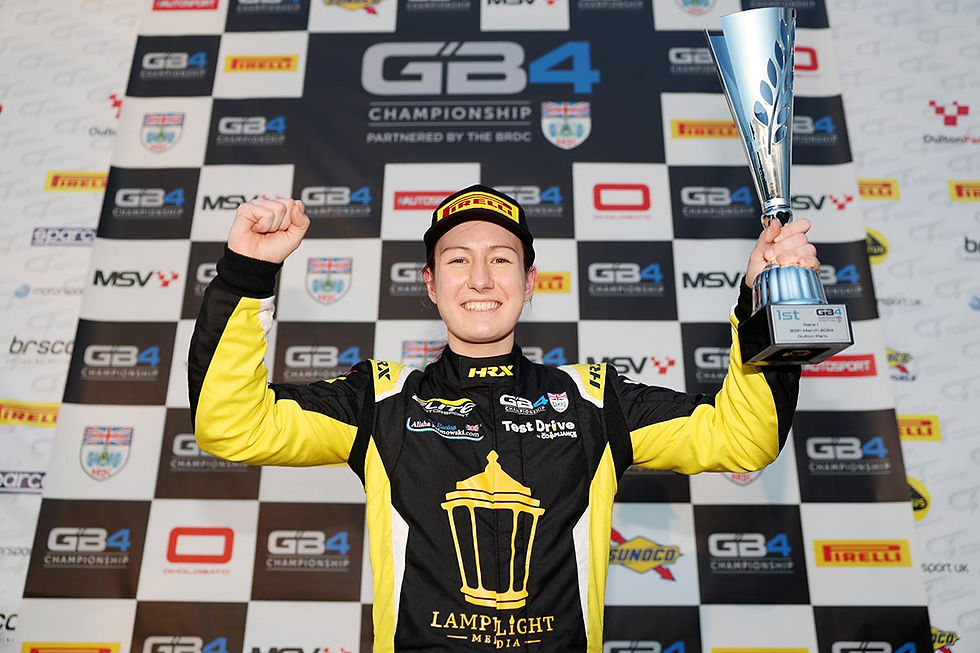 Alisha Palmowski, Elite Motorsport, GB4 Championship, Oulton Park 2024