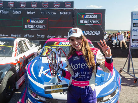 Regina Sirvent claims podium, Alexandra Mohnhaupt makes NASCAR Mexico debut