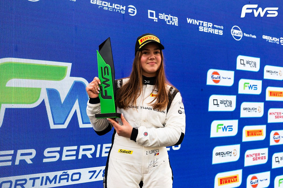 FWS: Zoe Florescu shines on F4 debut, shares female trophy wins with Mathilda Paatz at Portimao