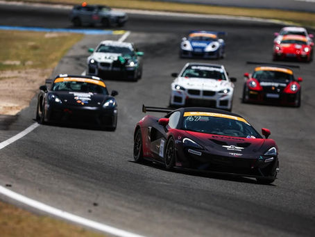 Iberian Supercars: Stephanie Hobeika records new personal-best GTX result after podium fight