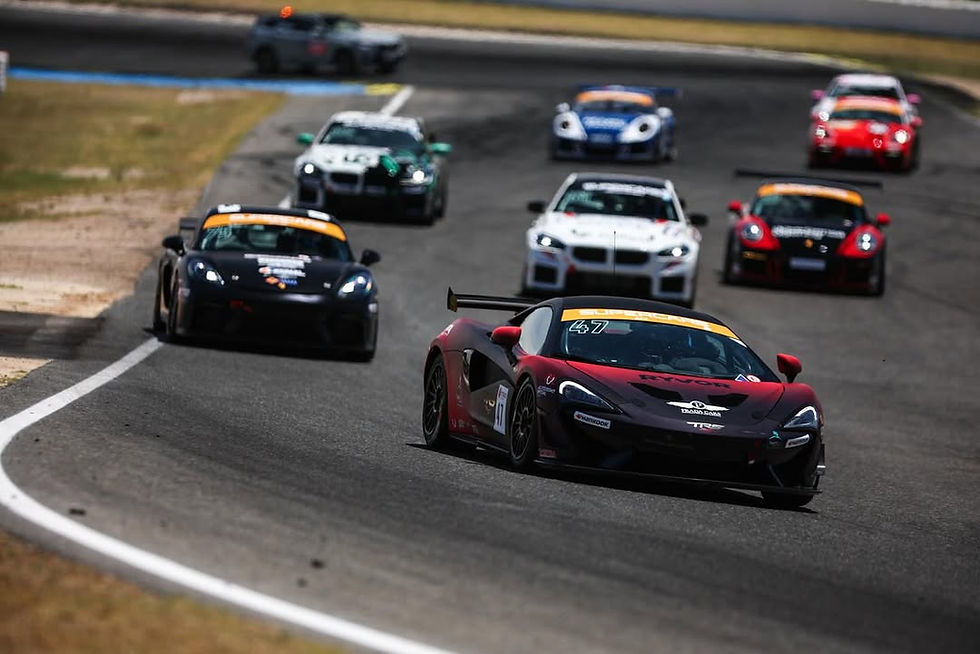 Iberian Supercars: Stephanie Hobeika records new personal-best GTX result after podium fight
