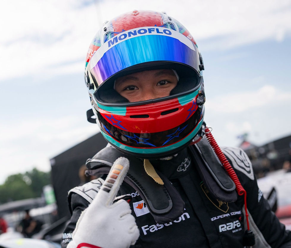 Chloe Chambers charges to maiden Lamborghini Super Trofeo victory with superb Road America weekend