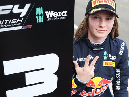 Chiara Bättig achieves first British F4 podium at Silverstone