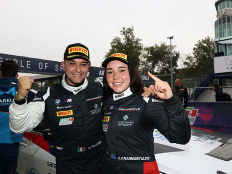Aiva Anagnostiadis takes maiden win in GT4 Italy in Monza