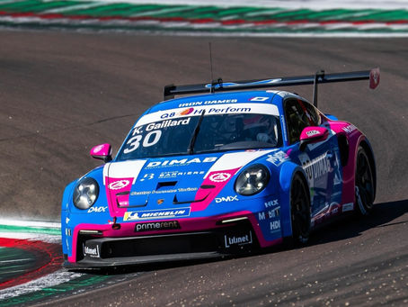 Karen Gaillard escapes big crash at Porsche Carrera Cup Italy season opener in Imola