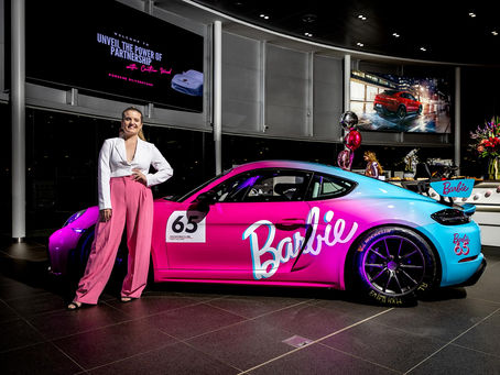 Motorsport Driver Caitlin Wood And Barbie Team Up To Empower Girls By Highlighting Underrepresented Careers In Motorsport