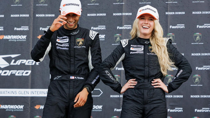Lindsay Brewer secures fourth ProAm podium of Lamborghini Super Trofeo season at Watkins Glen