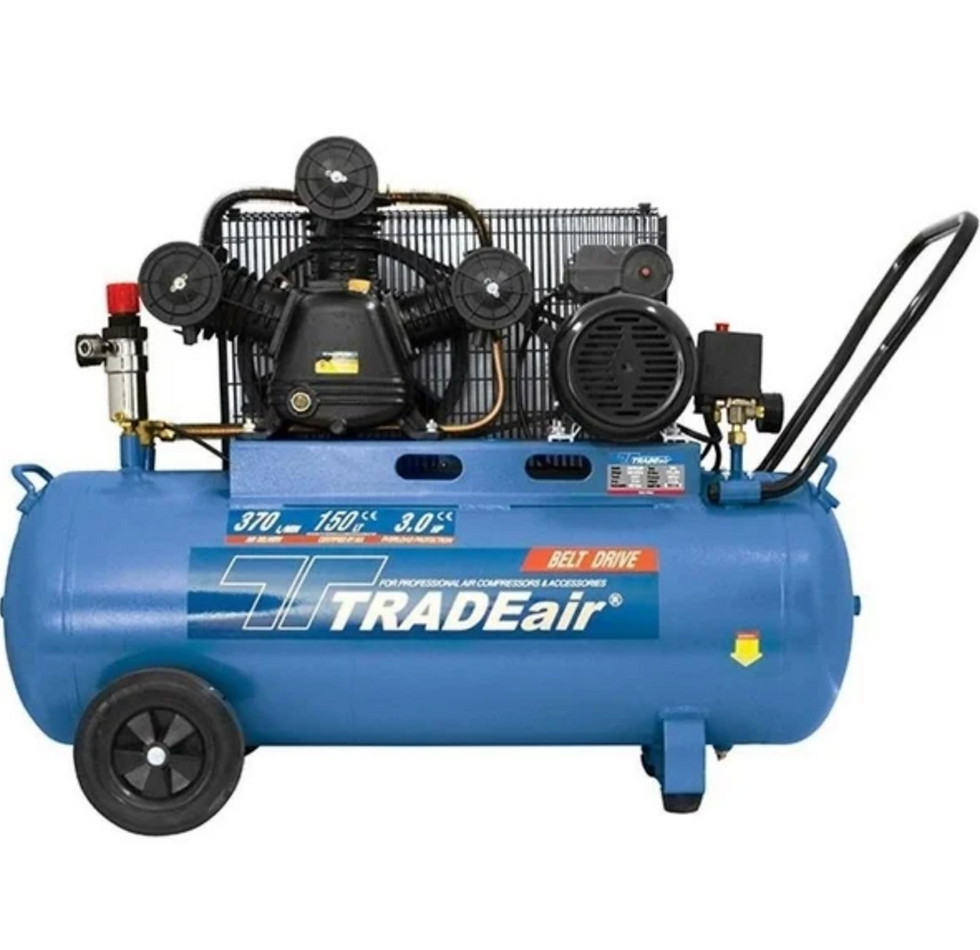 Tradeair 3HP 200L W-Type Belt Driven Air Compressor