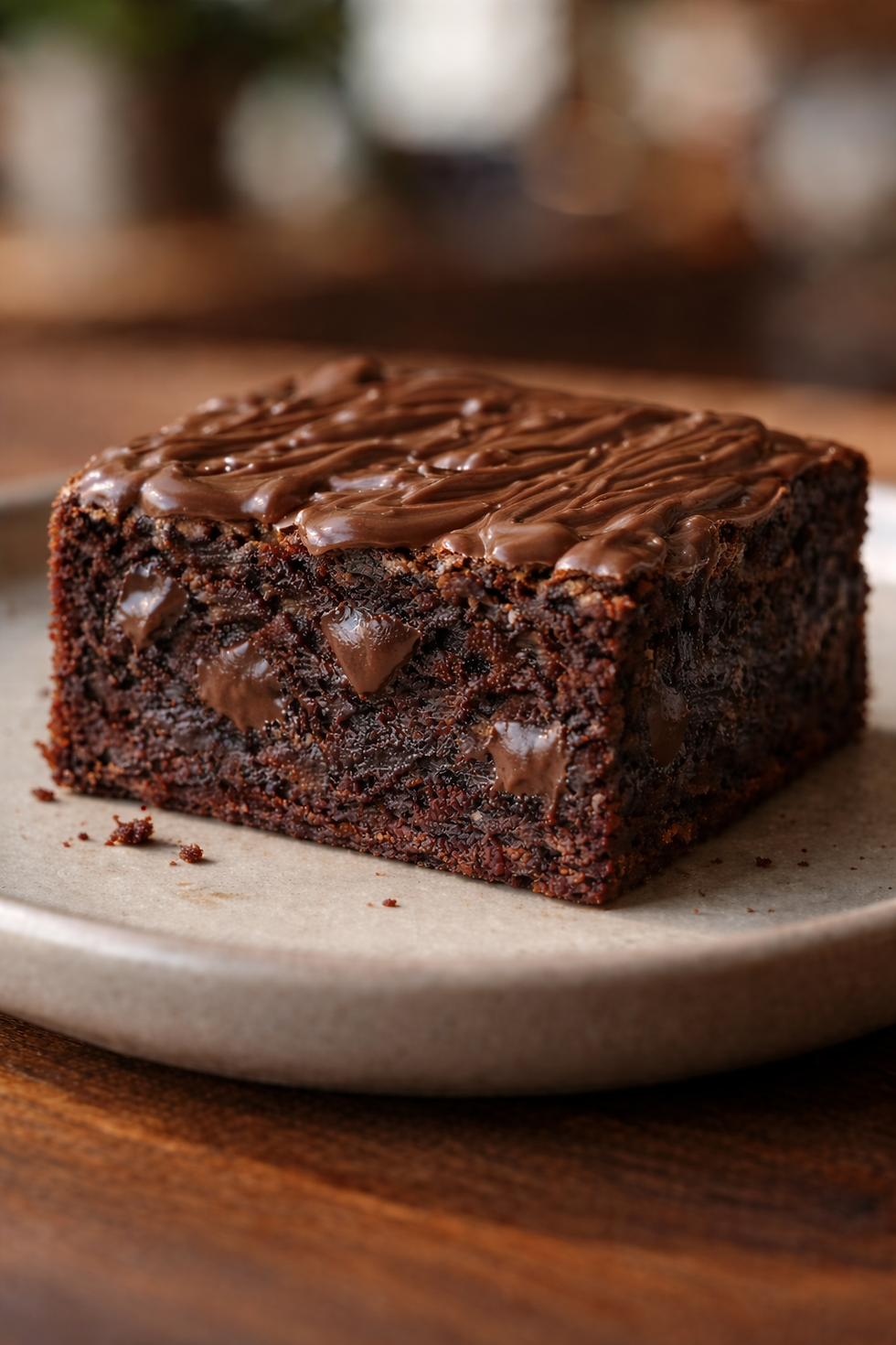 Rich chocolate eggless cake