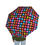 Thumbnail: Person holding a Pac-Man themed semi-automatic umbrella featuring colorful ghosts and retro arcade patterns