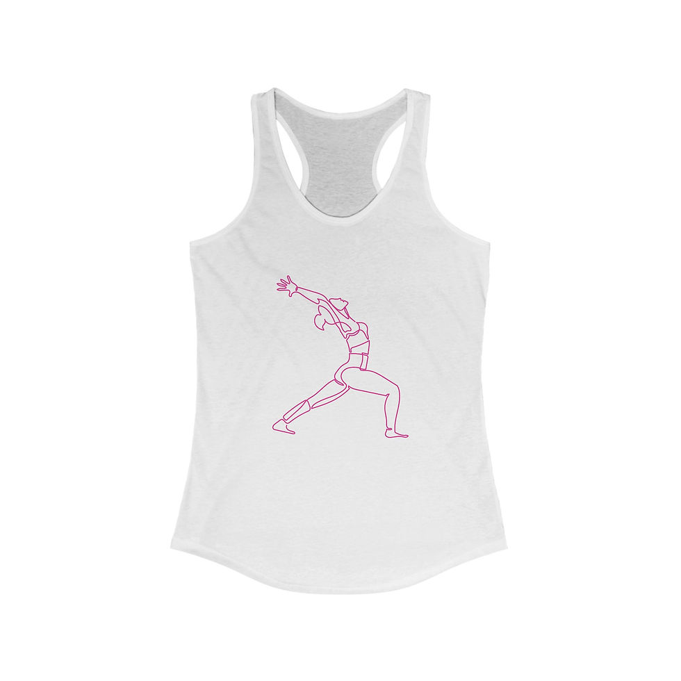 One Line Racerback Tank