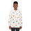 Thumbnail: Female model wearing white Yogini Sweatshirt with yoga pose illustrations