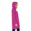 Thumbnail: Side view of Pink Hoodie Dress showing hood and relaxed fit