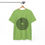 Thumbnail: Green Nepo T-Shirt with black maze design on hanger