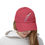 Thumbnail: Red Shapes in Shapes Baseball Cap front view with embroidered artwork