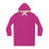 Thumbnail: Front view of Pink Hoodie Dress with colorful square hood lining