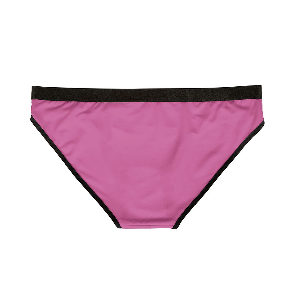Back view of Friday Panty on plain background