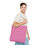 Thumbnail: A man carrying a Lilac tote bag featuring a cartoon cupid with a peace sign bow and white clouds