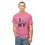 Thumbnail: Male model wearing pink NY RAT T-Shirt parody unisex cotton tee featuring "I ♥ NY" rat graphic.