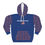 Thumbnail: A royal blue hoodie with "Make America Healthy Again" and floral sleeves, standing against white background.